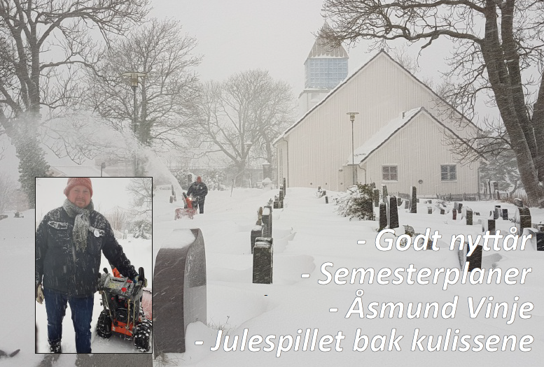 Forsidebildet på Langesund menighetsblad nr. 1/23